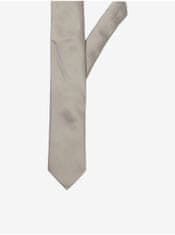 Jack&Jones Béžová kravata Jack & Jones Solid UNI