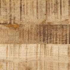 Petromila vidaXL Kúpeľňová skrinka 40x27x180cm železo masívne mangovníkové drevo