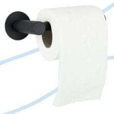 WOWO Loft Držiak na Toaletný Papier v Čiernej Farbe