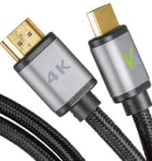 KIK KX4239 Kábel HDMI-HDMI Slim 2.0 4K dĺžka 3 m