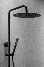 KFA armatura Moza premium termostatický sprchový set, čierna (5736-920-81)