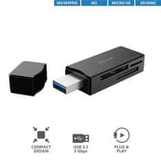 SanDisk Čítačka pamäťových kariet Trust Nanga USB 3.1, M2, MS, SD, Micro SD
