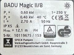 SPECK pumps Bazénové čerpadlo Badu Magic II 8