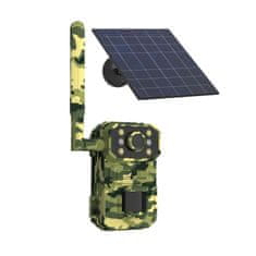Secutek Mini fotopasca 4G so solárnym panelom H5-4G-A8