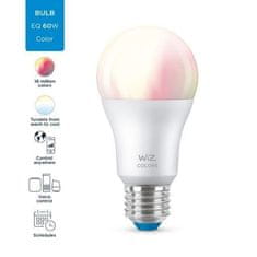 WiZ LED Žiarovka WiZ Colors 8718699787059 E27 A60 8-60W 806lm 2200-6500K, RGB 16 mil. farieb, stmievateľná