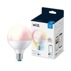 WiZ LED Žiarovka WiZ Colors Globe 8718699786359 E27 G95 11-75W 1055lm 2200-6500K, RGB 16 mil. farieb, stmievateľná