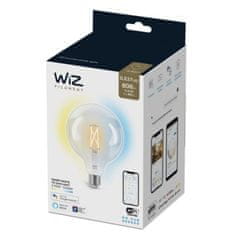 WiZ LED Žiarovka WiZ Tunable White Filament 8718699786717 E27 G125 6,7-60W 806lm 2700-6500K, stmievateľná