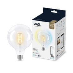 WiZ LED Žiarovka WiZ Tunable White Filament 8718699786717 E27 G125 6,7-60W 806lm 2700-6500K, stmievateľná