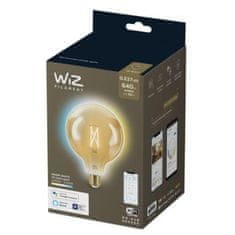 WiZ LED Žiarovka WiZ Tunable White Filament Amber 8718699786816 E27 G125 6,7-50W 640lm 2000-5000K, stmievateľná