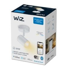WiZ Stropné bodové svietidlo WiZ IMAGEO LED GU10 4,9 W 345lm 2700-6500K IP20 CRI90 biele, stmievateľné