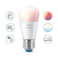 WiZ WiZ LED žiarovka E27 P45 4,9W (40W) 470lm 2200-6500K RGB IP20, stmievateľná