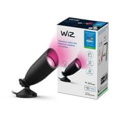 WiZ WiZ vonkajšie zemné spotové Low Voltage LED svietidlo 1x 5W 270lm 2700-5000K RGB IP44, čierne