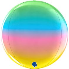 Grabo Fóliový balón Guľa dúhový 40cm