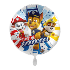 Amscan Fóliový balón Labková Patrola Šťastné narodeniny 43cm