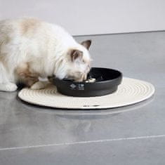 EBI D&D I LOVE HAPPY CATS Jill Okrúhla podložka pod misku pre mačky 40x40x0,8cm béžová