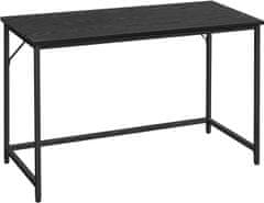 Artenat Pracovný stôl Berserk, 120 cm, čierna
