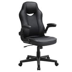 Artenat Kancelárska stolička Demise, syntetická koža, čierna