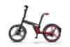 STYLE BIKE E-MOTION skladací designový elektrobicykel - ebike s vyberateľnou batériou, červeno - čierna farba 
