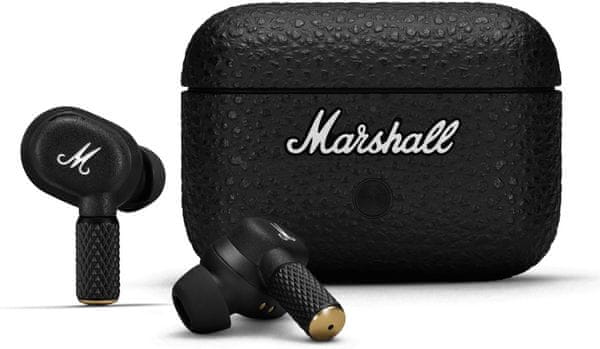 moderné bezdrôtové slúchadlá marshall motif ii anc štýlové púzdro špičkový zvuk anc technológia kvalita handsfree