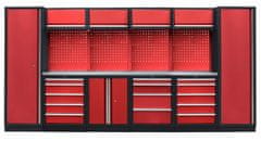 AHProfi Kvalitný PROFI RED dielenský nábytok 3920 x 495 x 2000 mm - RTGS1300AV