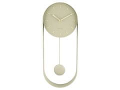 Karlsson Dizajnové kyvadlové nástenné hodiny KA5822OG, 50cm