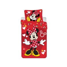 Jerry Fabrics Detské obliečky Minnie Mouse 17 140x200 70x90 cm 100% Bavlna