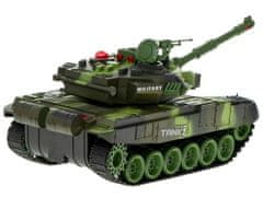 KIK KX8714_1 RC Veľký vojnový tank 9995 veľký 2,4 GHz zelený