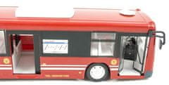 KIK RC autobus na diaľkové ovládanie s dverami červený KX9563_1