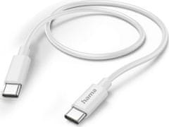 HAMA set: rychlá USB nabíječka USB-C PD/QC, USB-A, 32 W + kabel USB C-C 1 m