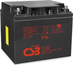 CSB Pb záložní akumulátor CSB GP12400, 12V, 40Ah
