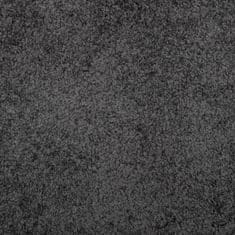 Petromila vidaXL Chlpatý koberec s vysokým vlasom moderný antracitový 240x340 cm