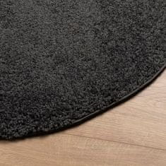 Petromila vidaXL Shaggy koberec PAMPLONA, vysoký vlas, moderný, antracit Ø 240cm