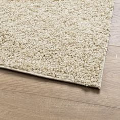 Petromila vidaXL Shaggy koberec PAMPLONA, vysoký vlas, moderný, zlatý 200x280 cm