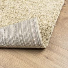 Petromila vidaXL Shaggy koberec PAMPLONA, vysoký vlas, moderný, zlatý 240x340 cm