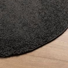 Petromila vidaXL Shaggy koberec PAMPLONA, vysoký vlas, moderný, antracit Ø 280cm