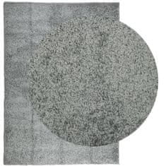 Petromila vidaXL Chlpatý koberec vysoký vlas moderný zelený 200x280 cm
