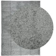 Petromila vidaXL Chlpatý koberec vysoký vlas moderný zelený 240x340 cm