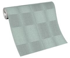 Dimex Vliesová tapeta s pásikom v zeleno-šedej farbe, ER-601459