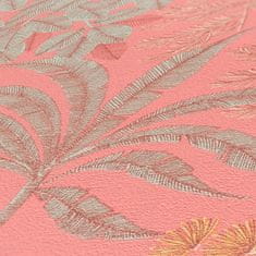 A.S. Création vliesové tapety 39128-4 Farebné kvety v ružovom - 0,53m x 10,05m