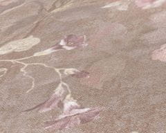 A.S. Création Eko vliesová tapeta viacfarebná, béžová - kvety, 38636-3 Natural Living