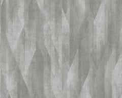 A.S. Création vliesové tapety 39104-5 Grafické fľaky šedé - 0,53m x 10,05m