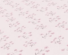 A.S. Création Vliesové tapety 39074-3 Maison Charme - ružové kvietky na ružovom pozadí