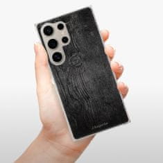 iSaprio Silikónové puzdro - Black Wood 13 pre Samsung Galaxy S24 Ultra