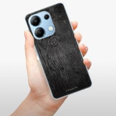 iSaprio Silikónové puzdro - Black Wood 13 pre Xiaomi Redmi Note 13