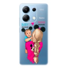 iSaprio Silikónové puzdro - Mama Mouse Blonde and Boy pre Xiaomi Redmi Note 13