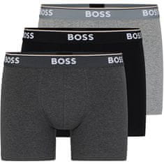Hugo Boss 3 PACK - pánske boxerky BOSS 50475282-061 (Veľkosť M)