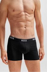 Hugo Boss 3 PACK - pánske boxerky BOSS 50475282-061 (Veľkosť M)