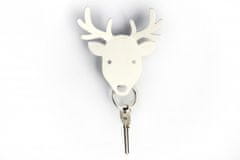 Vešiačik na kľúče Deer Key Holder, jeleň biely