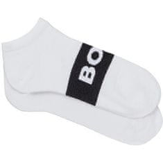 Hugo Boss 2 PACK - pánske ponožky BOSS 50469720-100 (Veľkosť 39-42)