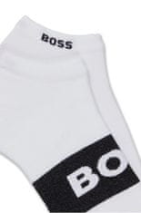 Hugo Boss 2 PACK - pánske ponožky BOSS 50469720-100 (Veľkosť 39-42)